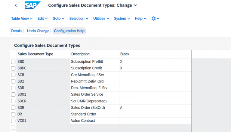 SAP S/4HANA Consultants India Guide for Sub Order Type Configuration