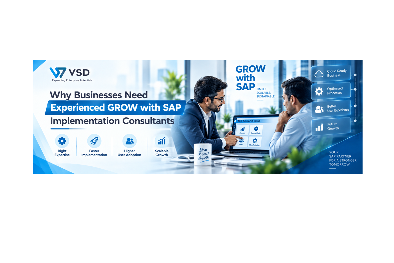 Why Businesses Need Experienced GROW with SAP Implementation Consultants